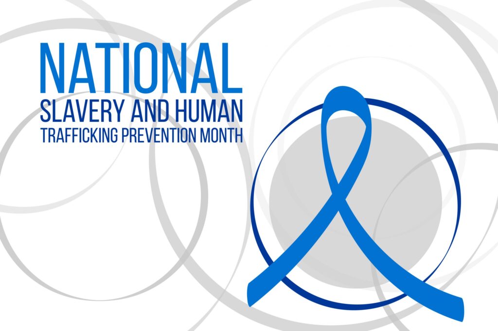 national slavery and human trafficking prevention month