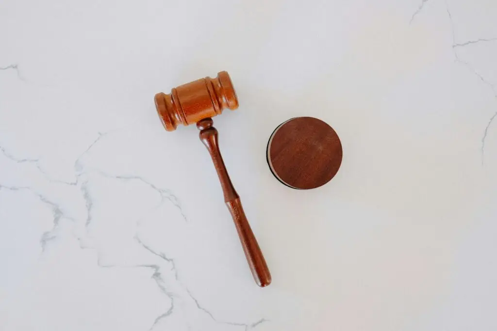 wooden gavel