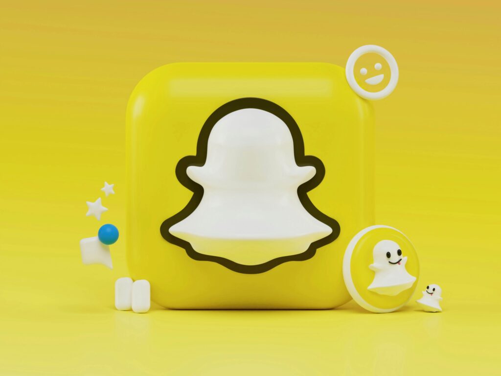 physical yellow snapchat icon