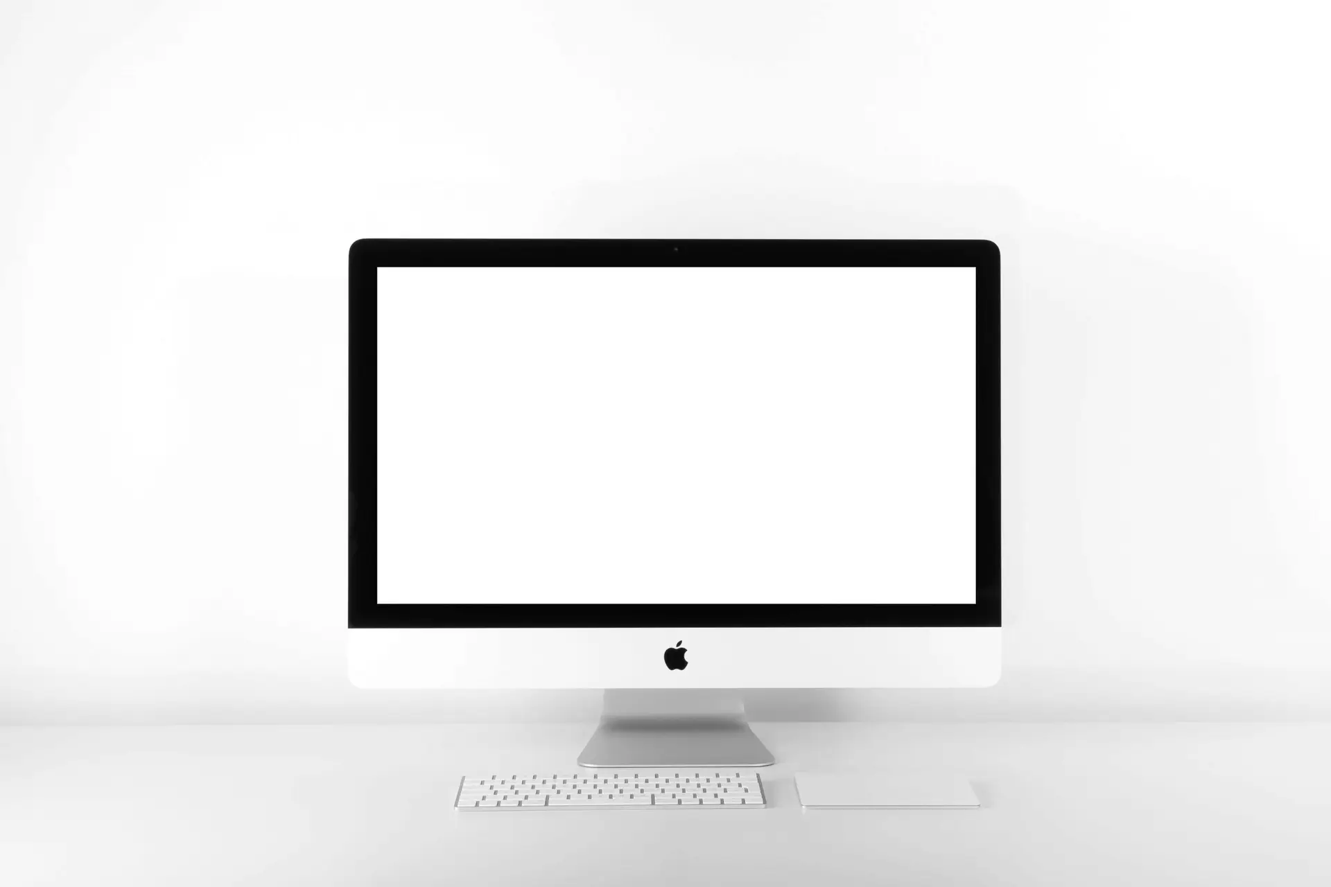 blank apple imac