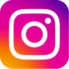 Instagram logo with a gradient background of pink, purple, orange, and yellow symbolizes the vivid impact of social media on teen mental health. The logo features a white camera outline with a circle inside representing the lens.