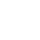 A simple white snowflake with six symmetrical branches on a light gray background.